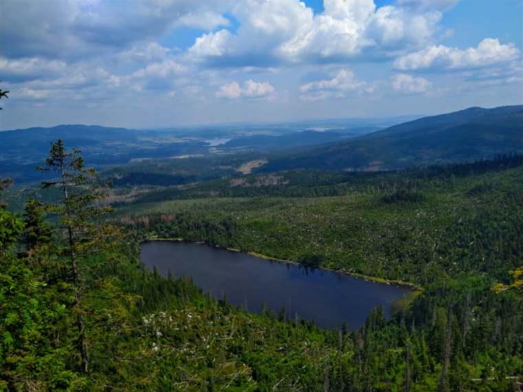 Plešné jezero a Plechý 3 